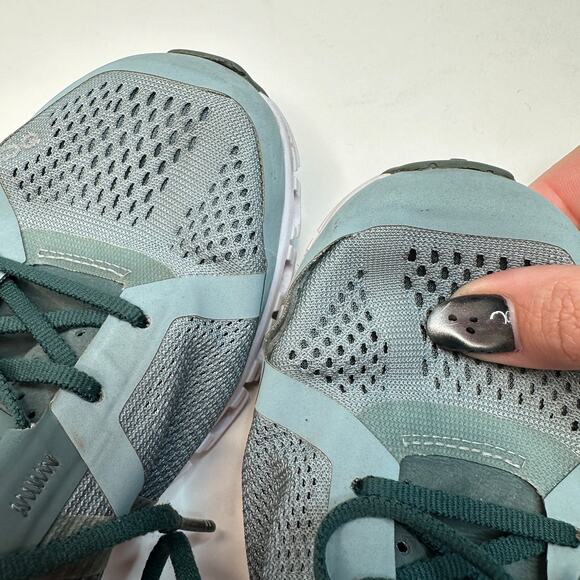 On Cloud Cloudflow Sea Limelight Sneakers - Picture 8 of 8